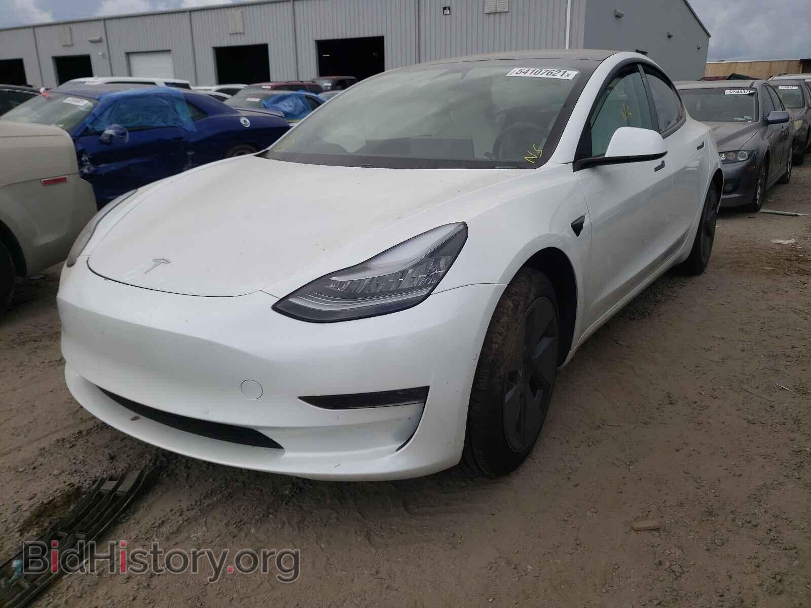 2021 TESLA MODEL 3 - VIN: 5YJ3E1EA3MF853764 - Photo 2