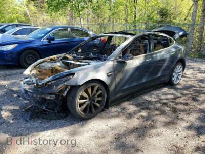 2020 Tesla MODEL 3, blue — VIN 5YJ3E1EA7LF703946, Copart
