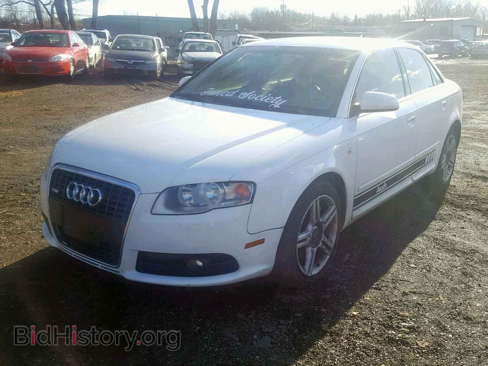 2008 AUDI A4 - VIN: WAUDF78E48A101148 - Фото 2