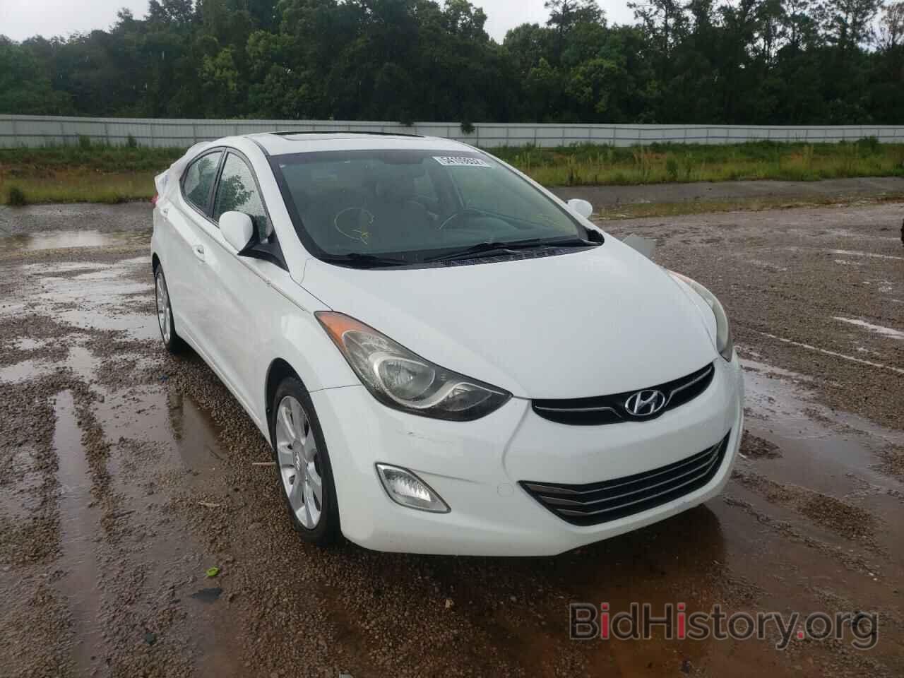 Photo 5NPDH4AE9CH122343 - HYUNDAI ELANTRA 2012