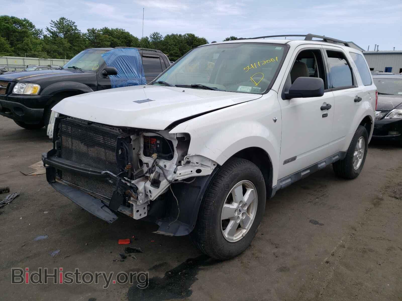 2008 FORD ESCAPE - VIN: 1FMCU93148KE75771 - Фото 2
