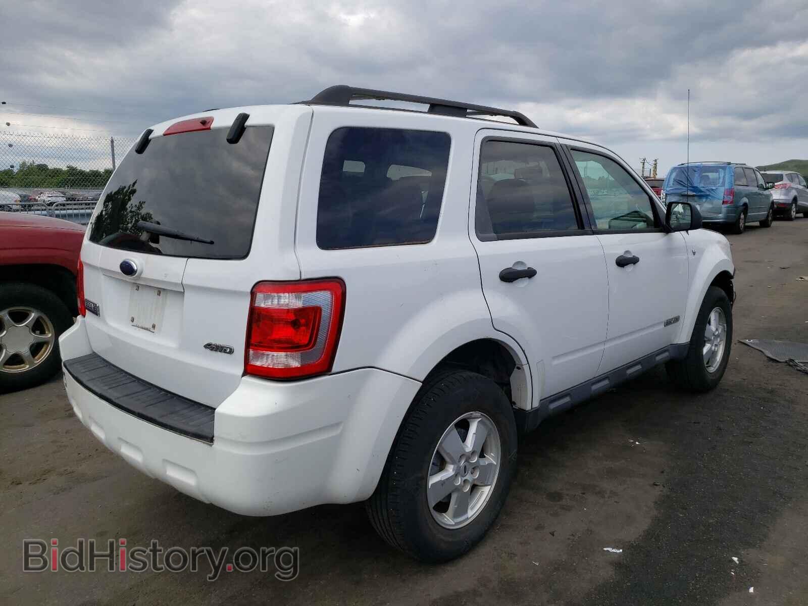 2008 FORD ESCAPE - VIN: 1FMCU93148KE75771 - Фото 4