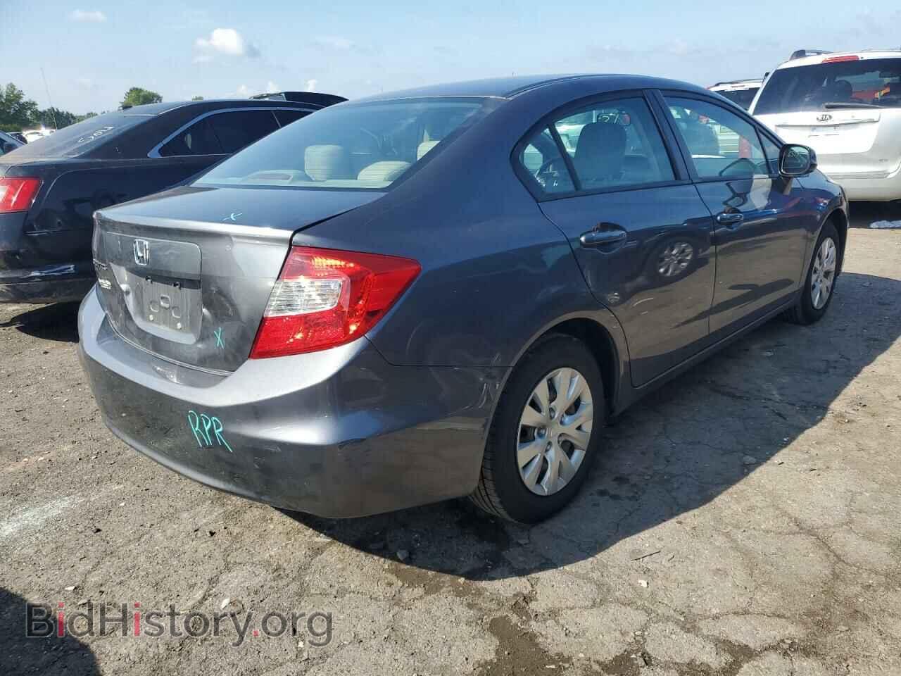 2012 HONDA CIVIC - VIN: 19XFB2F51CE315470 - Фото 4