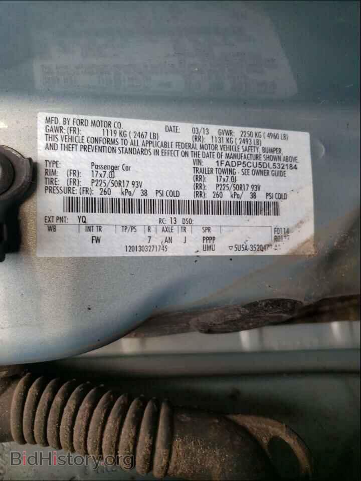 2013 FORD CMAX - VIN: 1FADP5CU5DL532184 - Фото 10