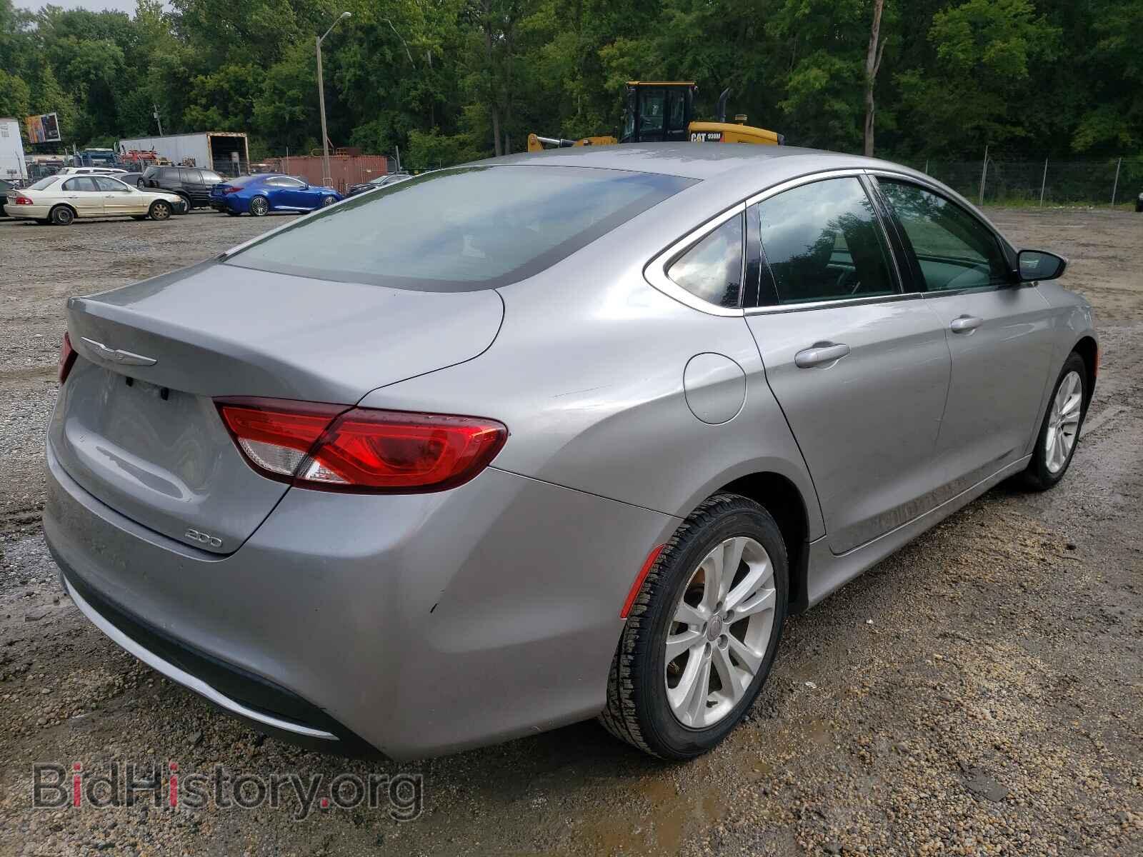 2015 CHRYSLER 200 - VIN: 1C3CCCAB7FN701138 - Фото 4