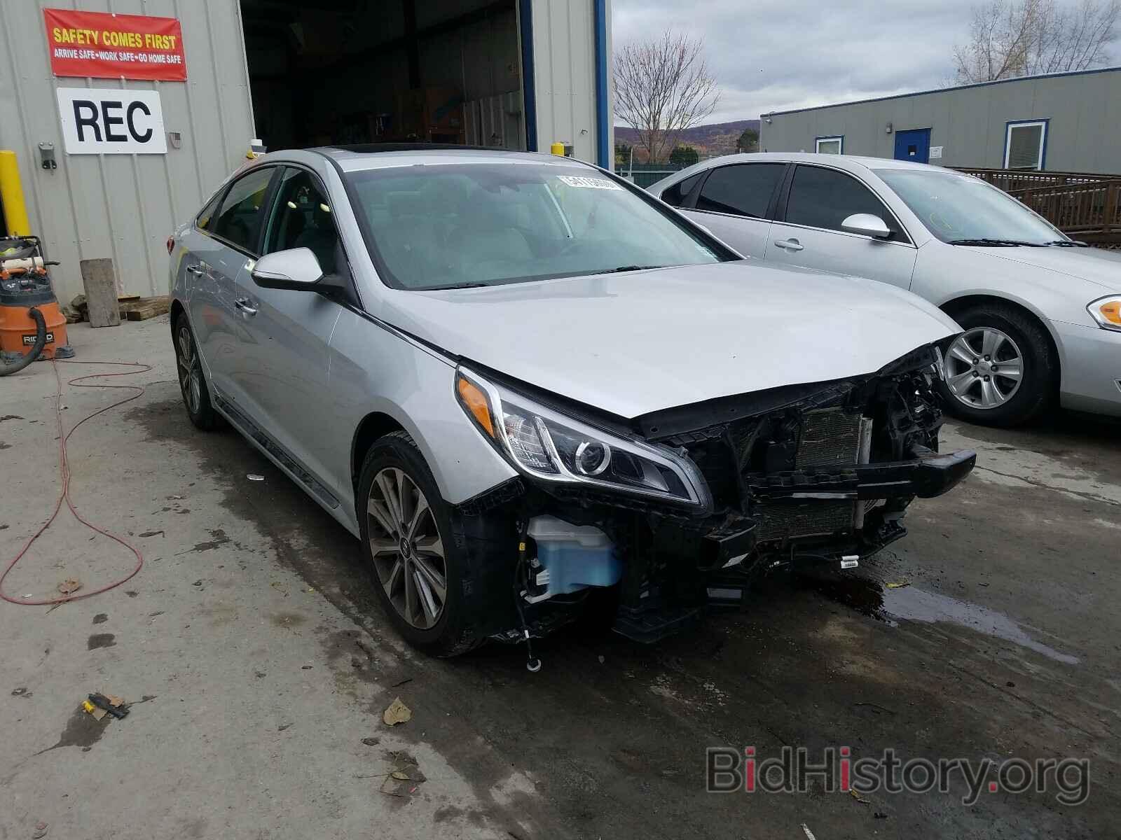 Photo 5NPE34AF4HH509563 - HYUNDAI SONATA 2017