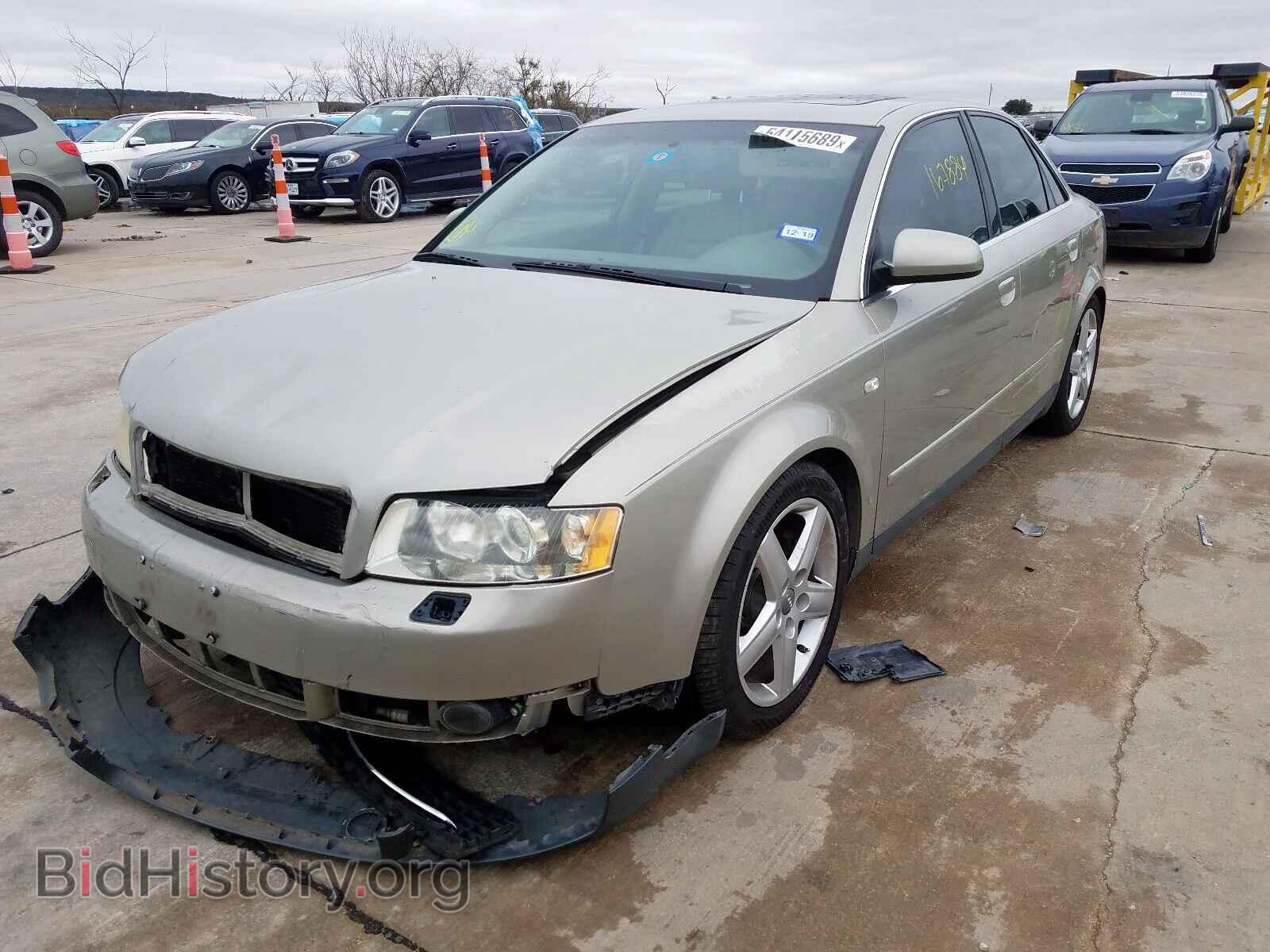 2002 AUDI A4 - VIN: WAULT68E02A095113 - Photo 2