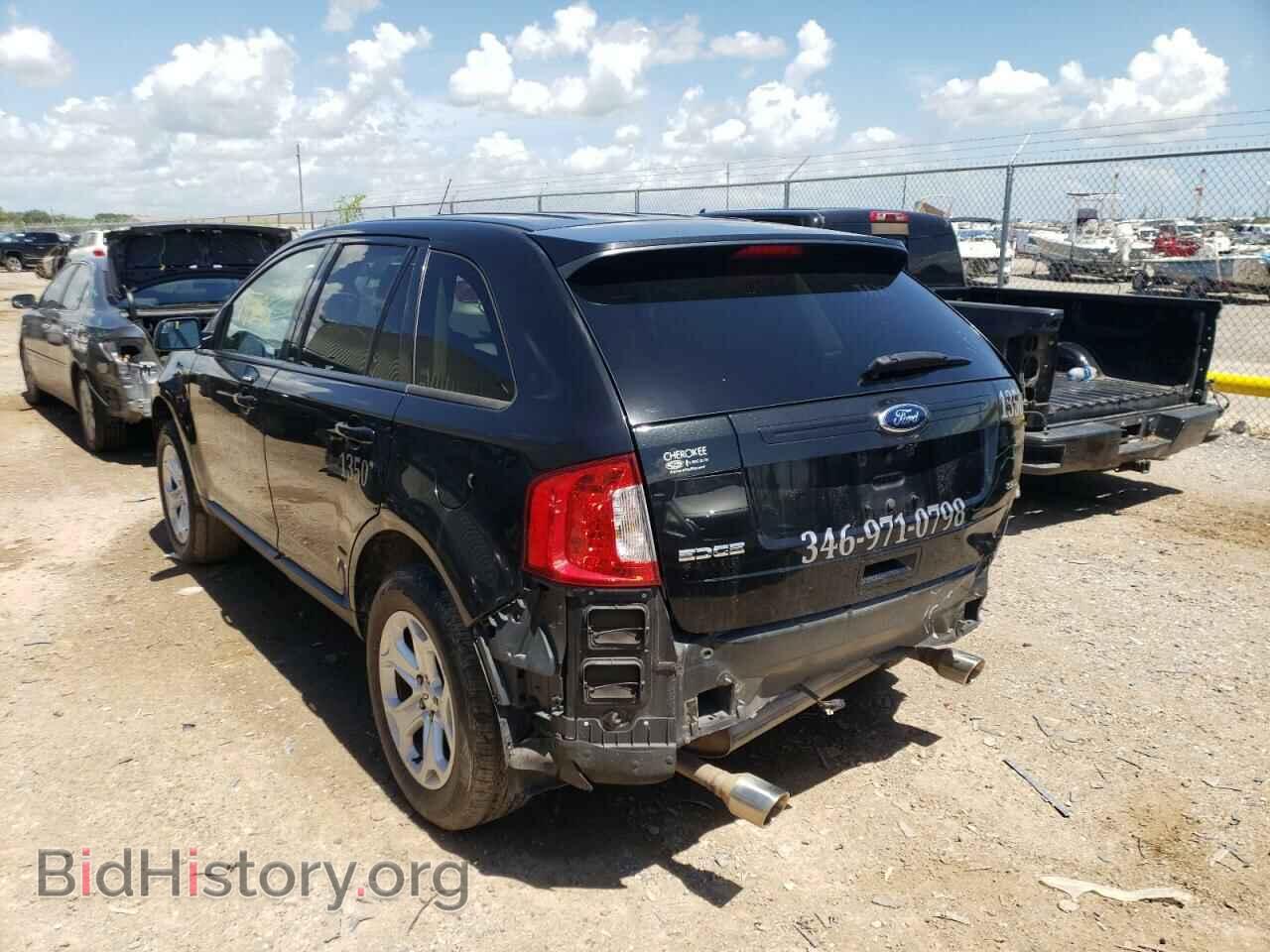 2014 FORD EDGE - VIN: 2FMDK3JC4EBA01708 - Фото 3