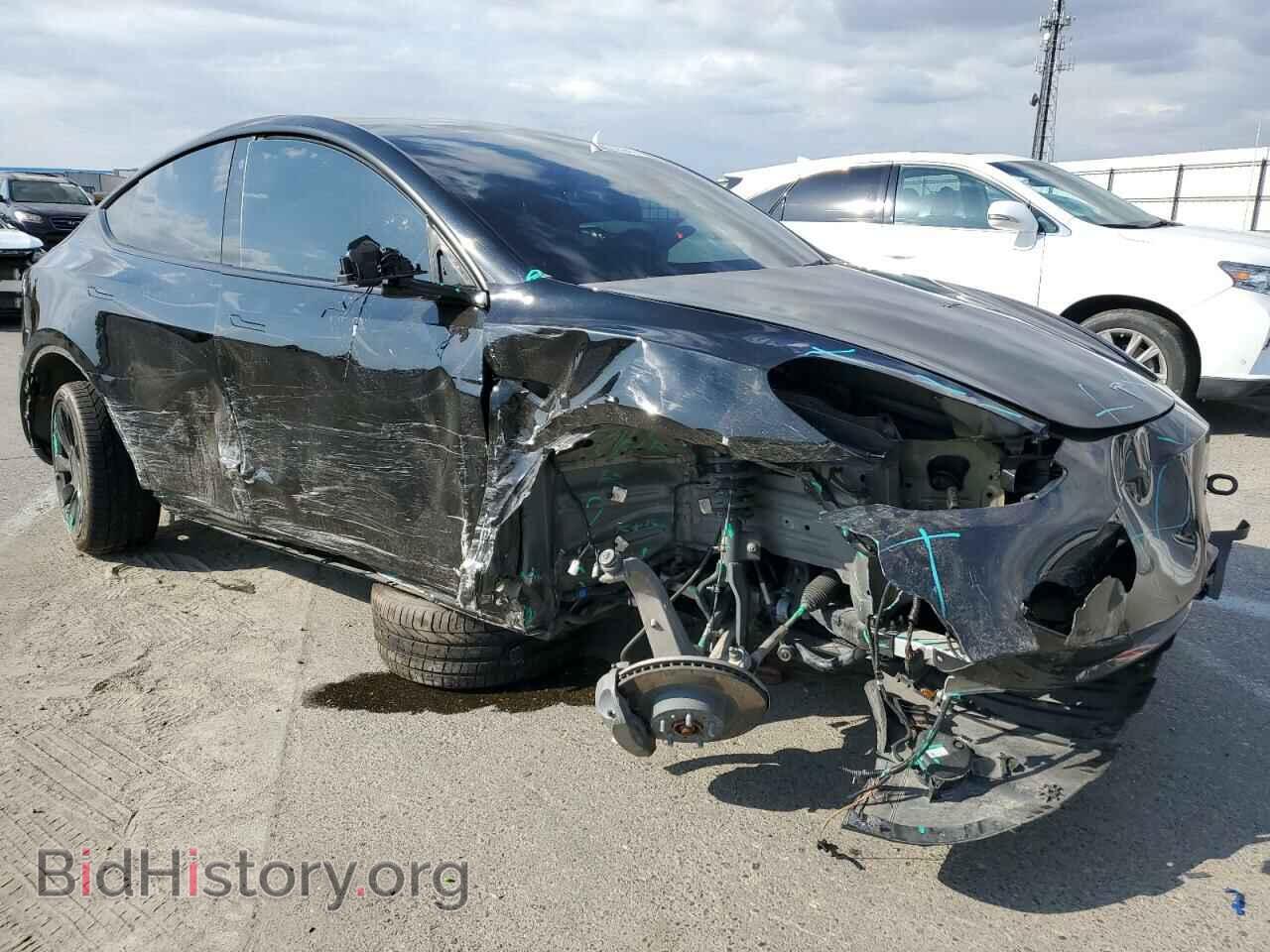2022 TESLA MODEL Y - VIN: 7SAYGDEE9NF312307 - Фото 4