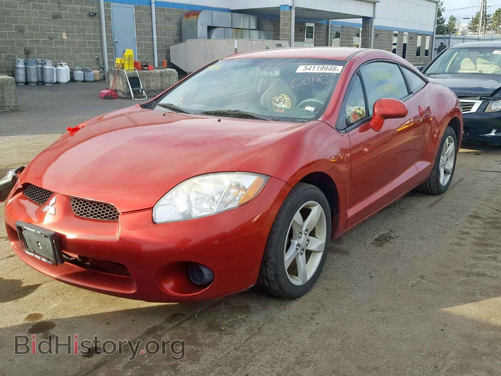 2008 MITSUBISHI ECLIPSE - VIN: 4A3AK24F08E002769 - Фото 2