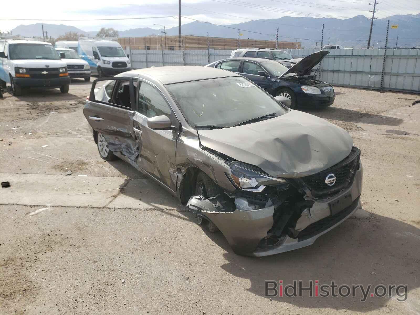 Photo 3N1AB7APXGY254210 - NISSAN SENTRA 2016