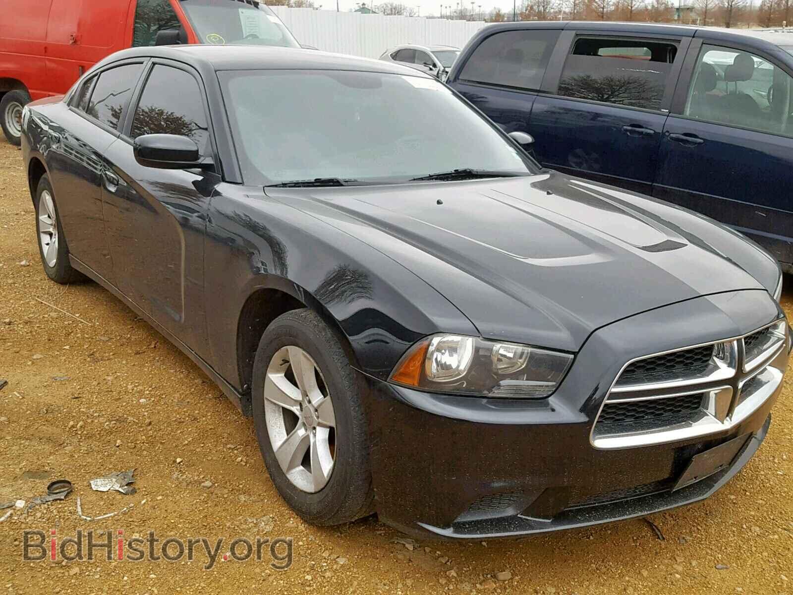 Photo 2C3CDXBG0EH130761 - DODGE CHARGER 2014