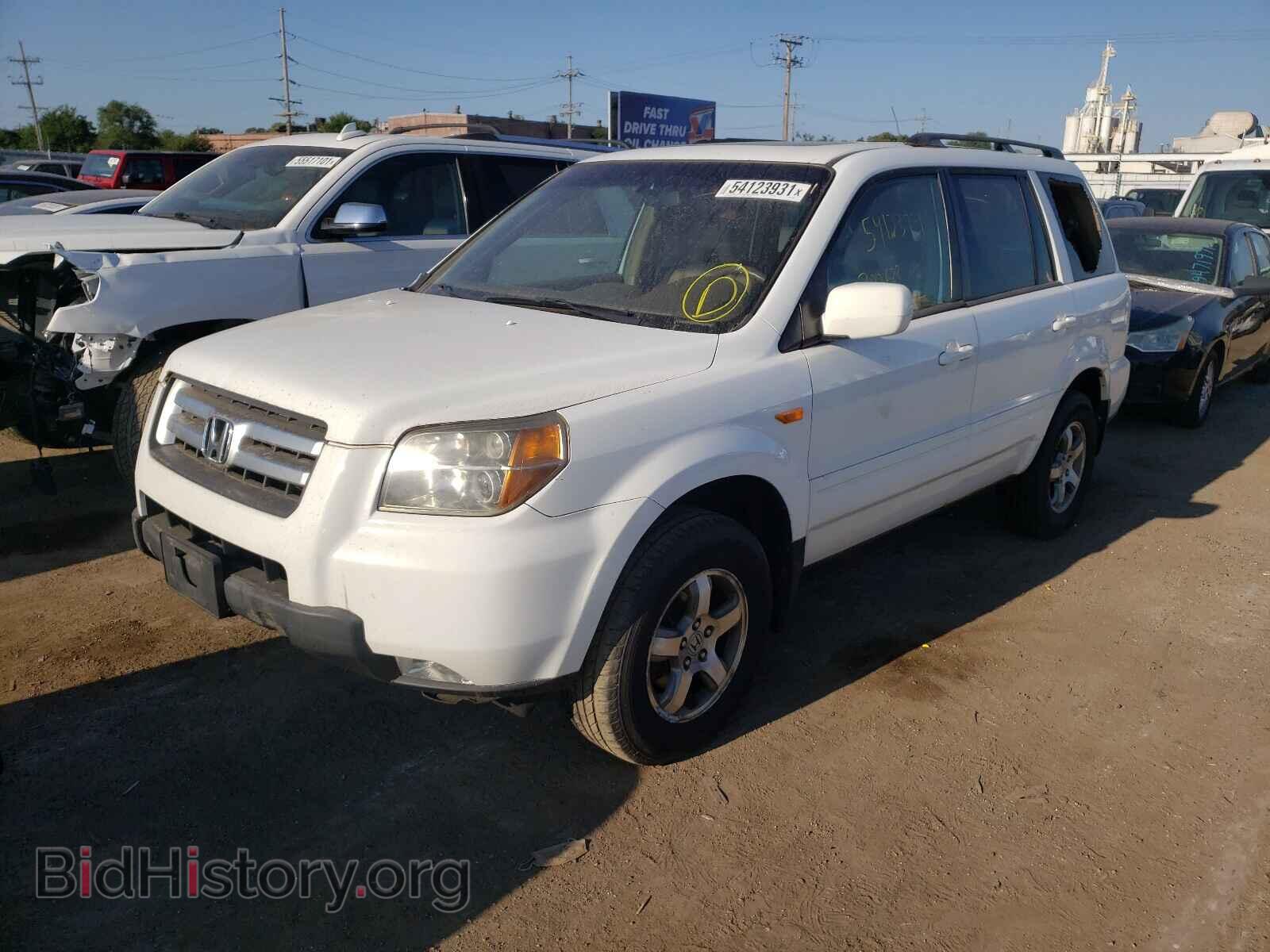 2007 HONDA PILOT - VIN: 2HKYF187X7H525623 - Фото 2
