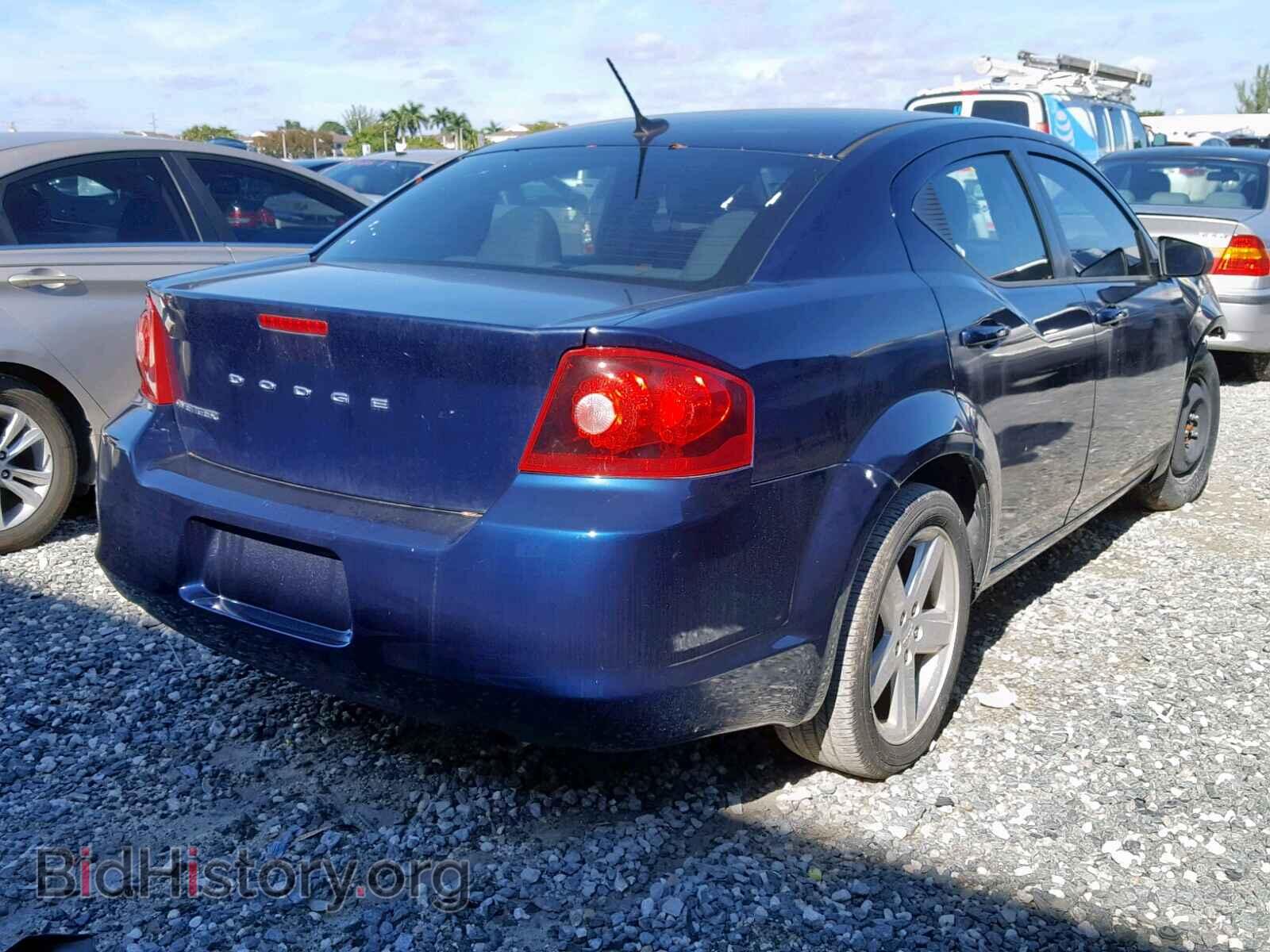 2013 DODGE AVENGER - VIN: 1C3CDZAB4DN662375 - Фото 4