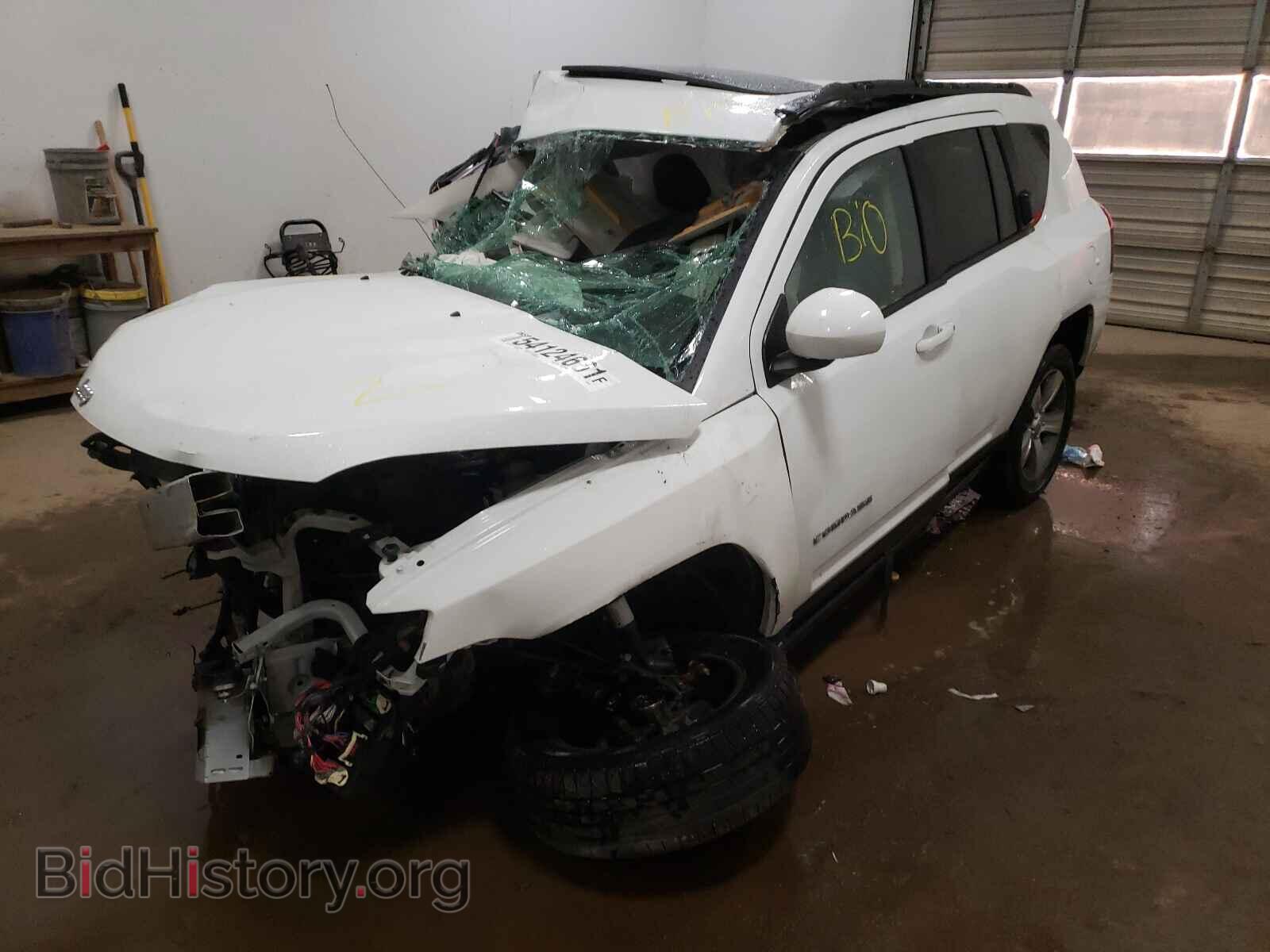 2016 JEEP COMPASS - VIN: 1C4NJDEB3GD702451 - Фото 2