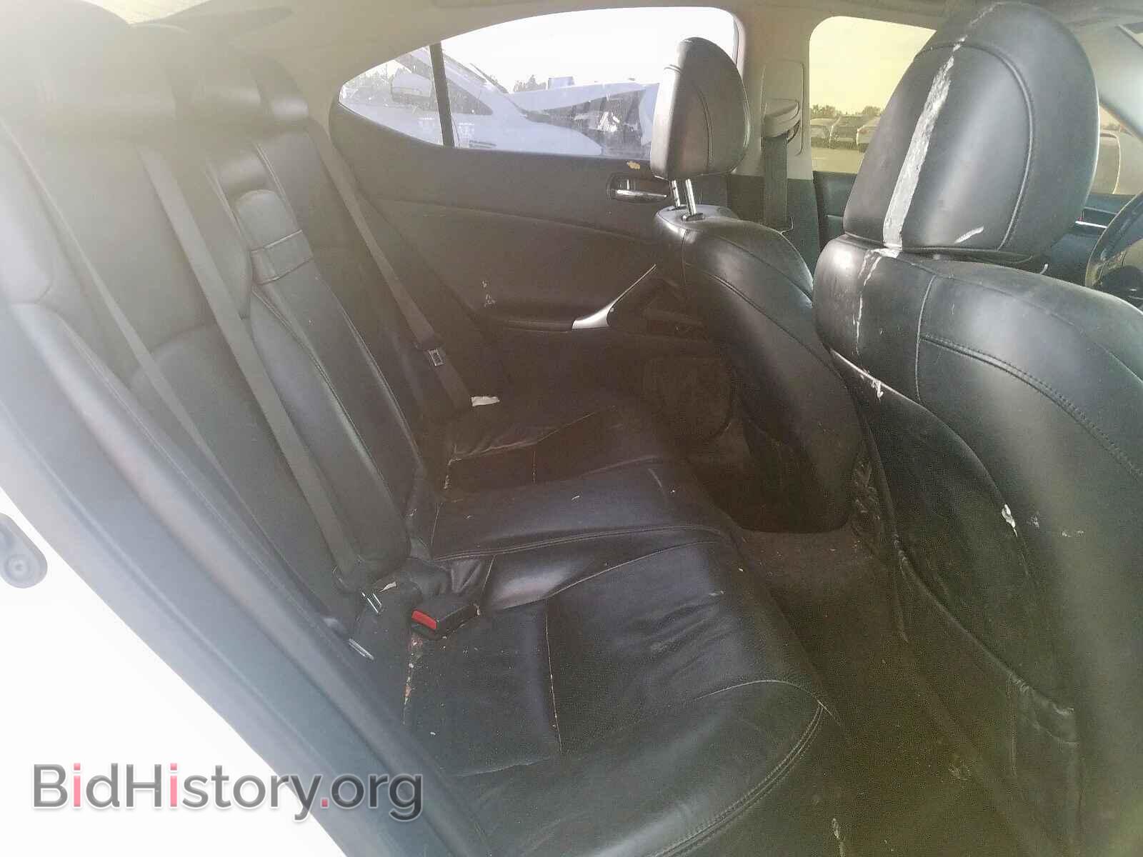 2008 LEXUS IS - VIN: JTHBE262885017446 - Фото 6