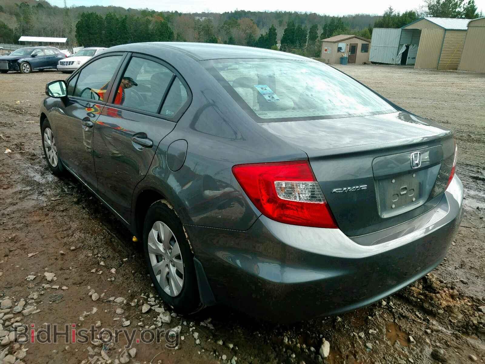 2012 HONDA CIVIC LX - VIN: 19XFB2F54CE059986 - Фото 3