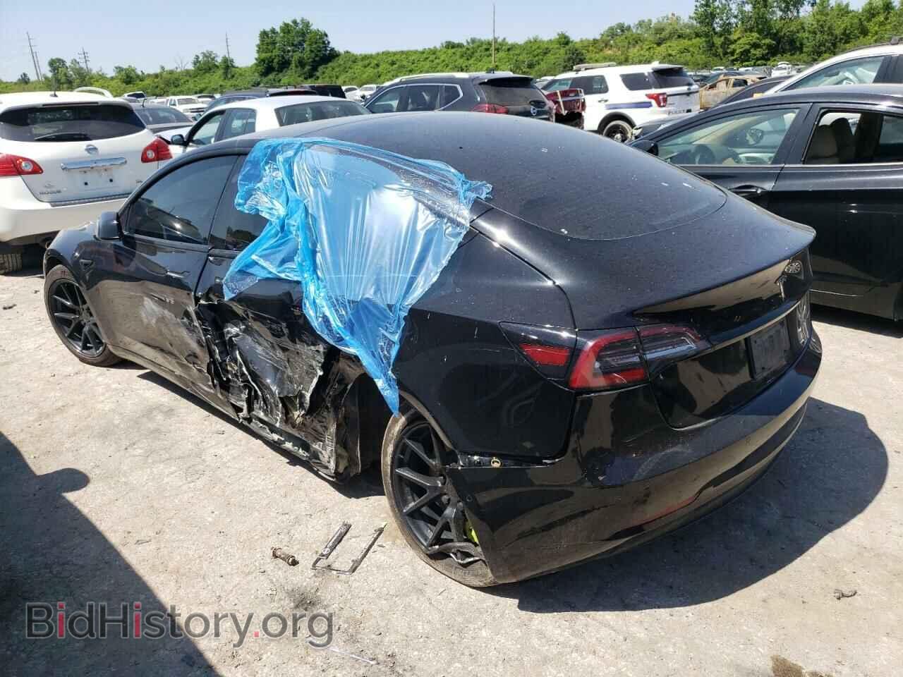 2022 TESLA MODEL 3 - VIN: 5YJ3E1EB1NF193041 - Фото 2