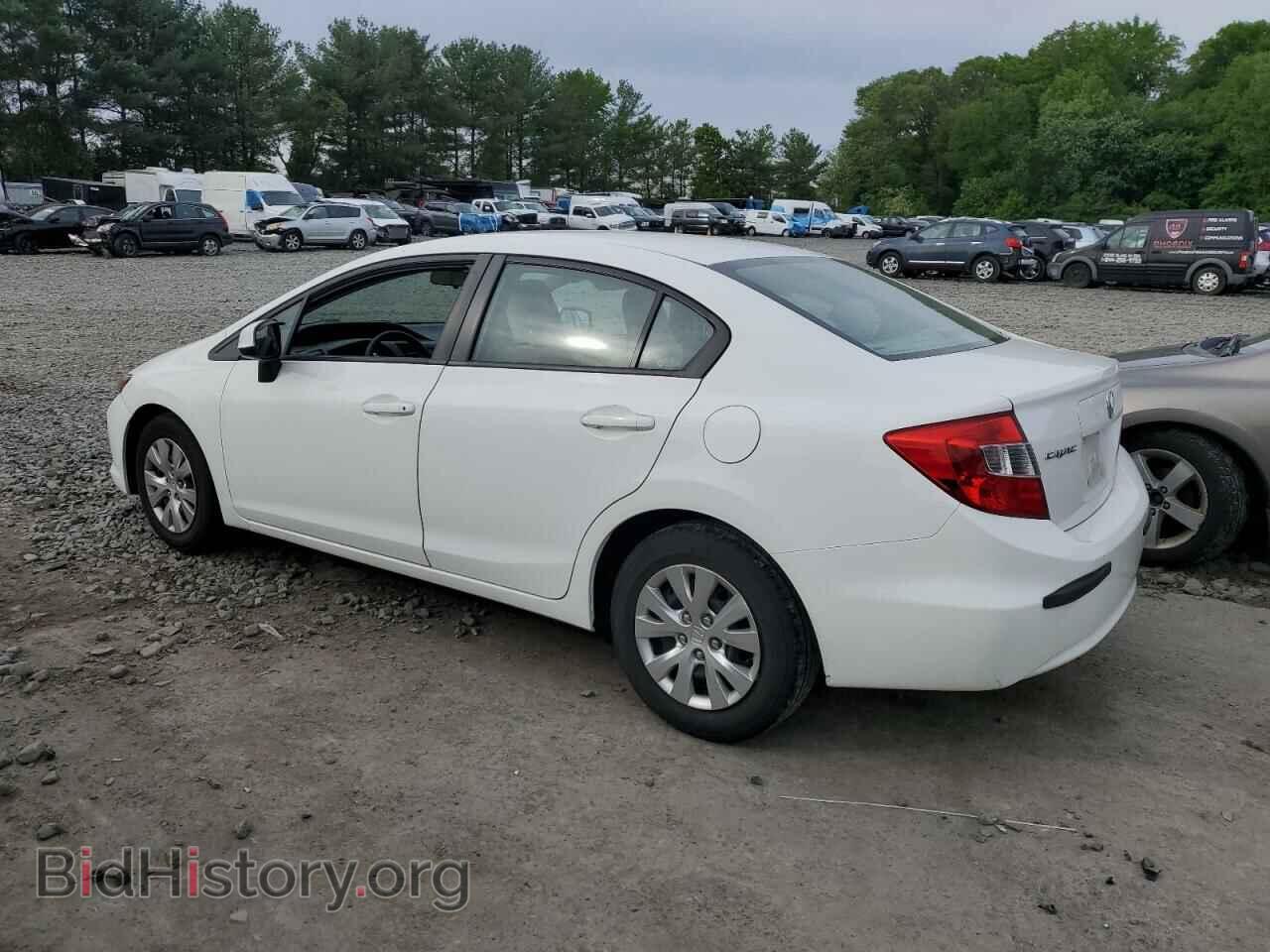 2012 HONDA CIVIC - VIN: 2HGFB2F51CH565166 - Фото 2