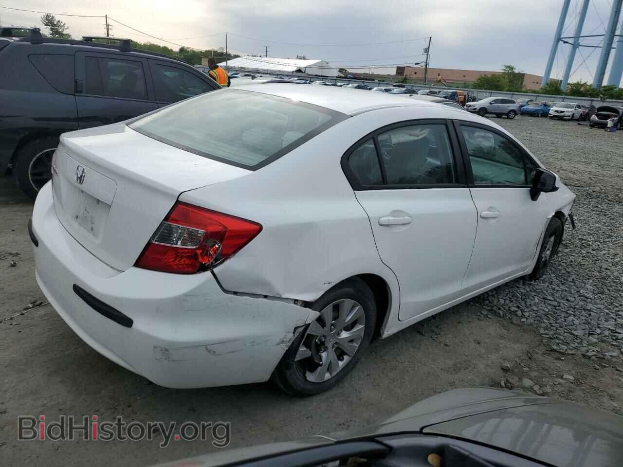 2012 HONDA CIVIC - VIN: 2HGFB2F51CH565166 - Фото 3