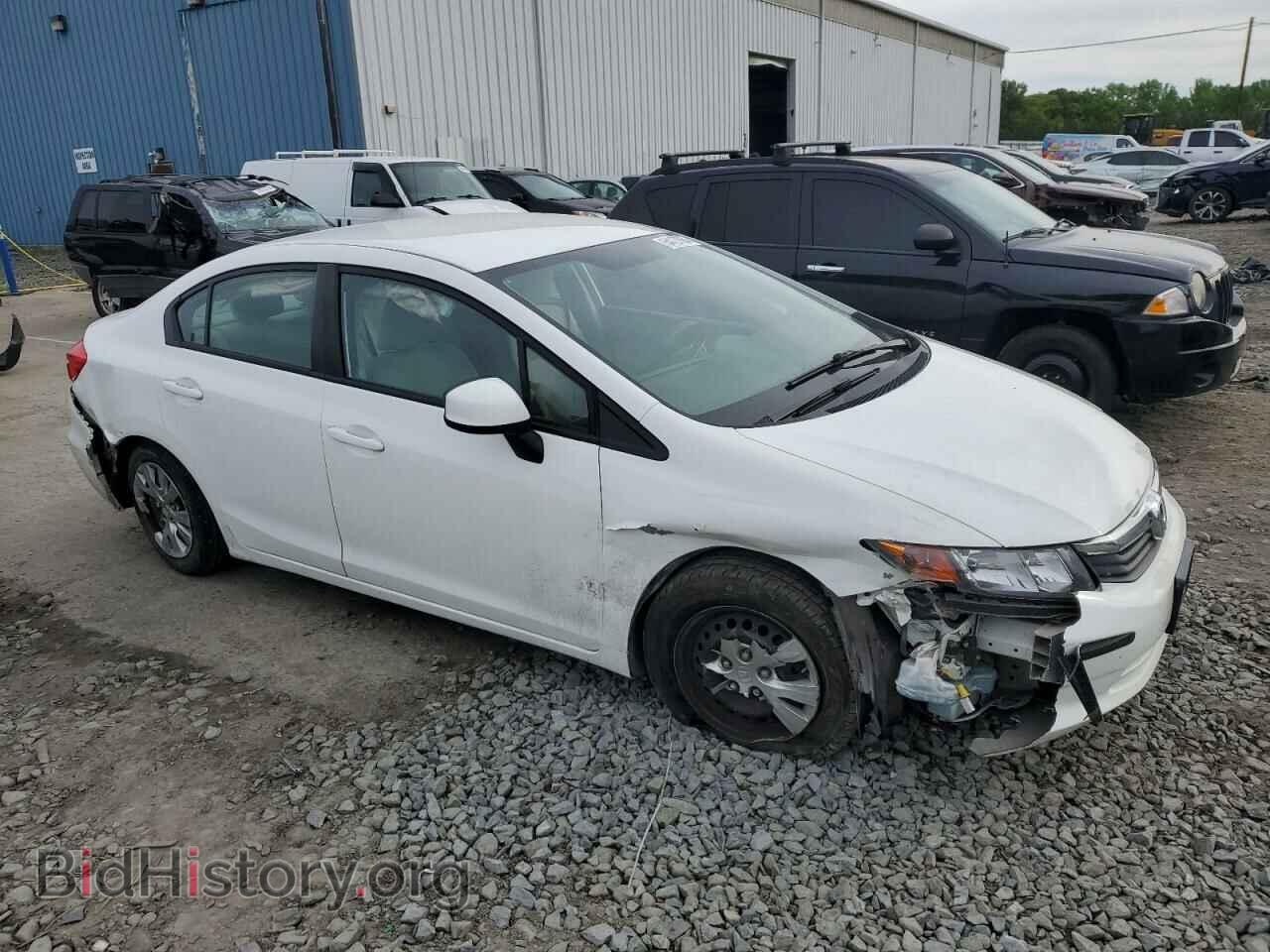 2012 HONDA CIVIC - VIN: 2HGFB2F51CH565166 - Фото 4