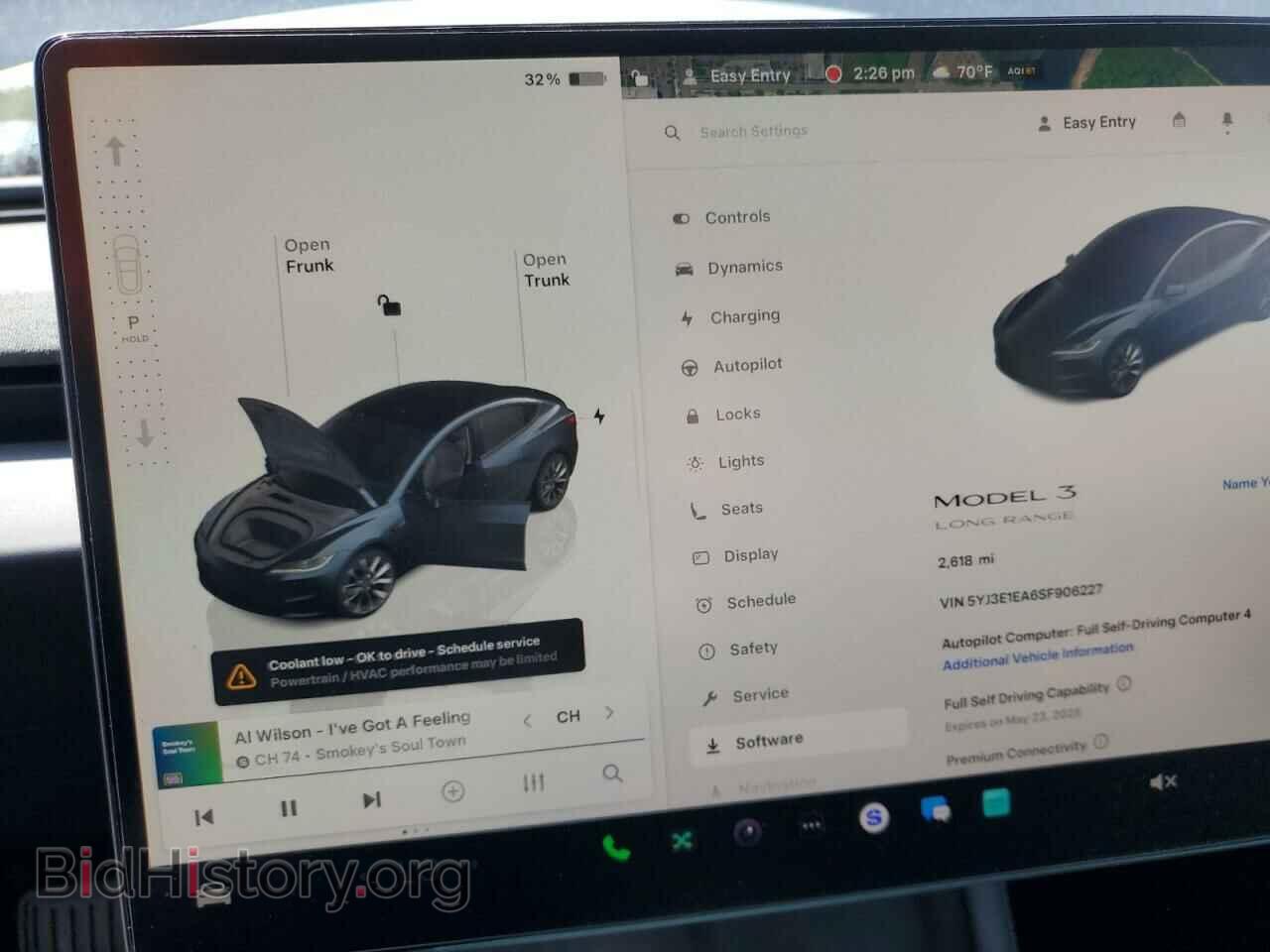 2025 TESLA MODEL 3 - VIN: 5YJ3E1EA6SF906227 - Photo 9