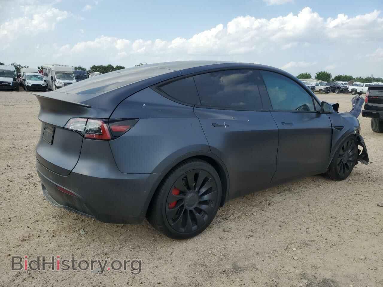 2022 TESLA MODEL Y - VIN: 7SAYGDEF2NF460730 - Фото 3