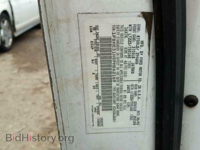 1993 FORD ECONOLINE - VIN: 1FBHE31H0PHB62169 - Photo 10