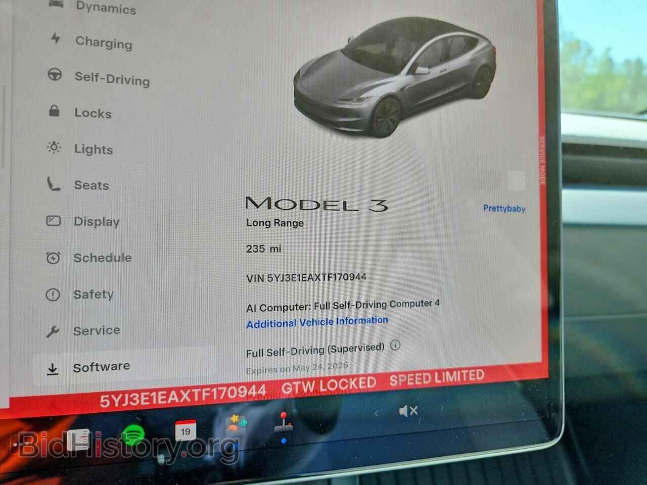 2026 TESLA MODEL 3 - VIN: 5YJ3E1EAXTF170944 - Фото 9