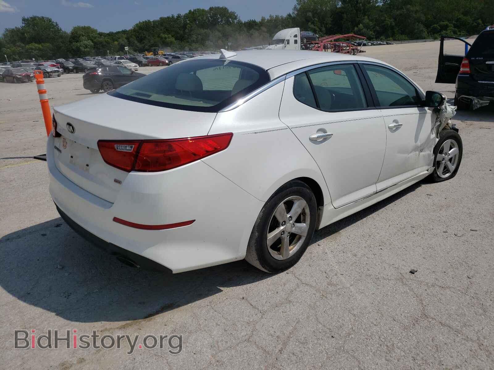 2015 KIA OPTIMA - VIN: KNAGM4A74F5596714 - Фото 4