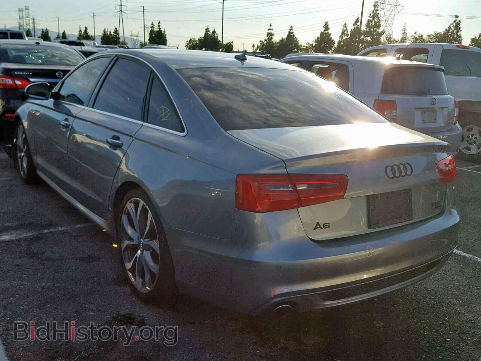 2012 AUDI A6 - VIN: WAUHGAFC9CN143104 - Фото 3