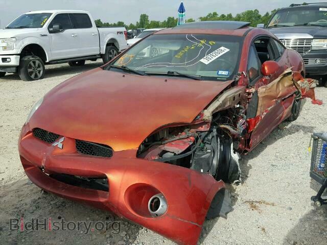 2006 MITSUBISHI ECLIPSE - VIN: 4A3AK44T56E047348 - Фото 2