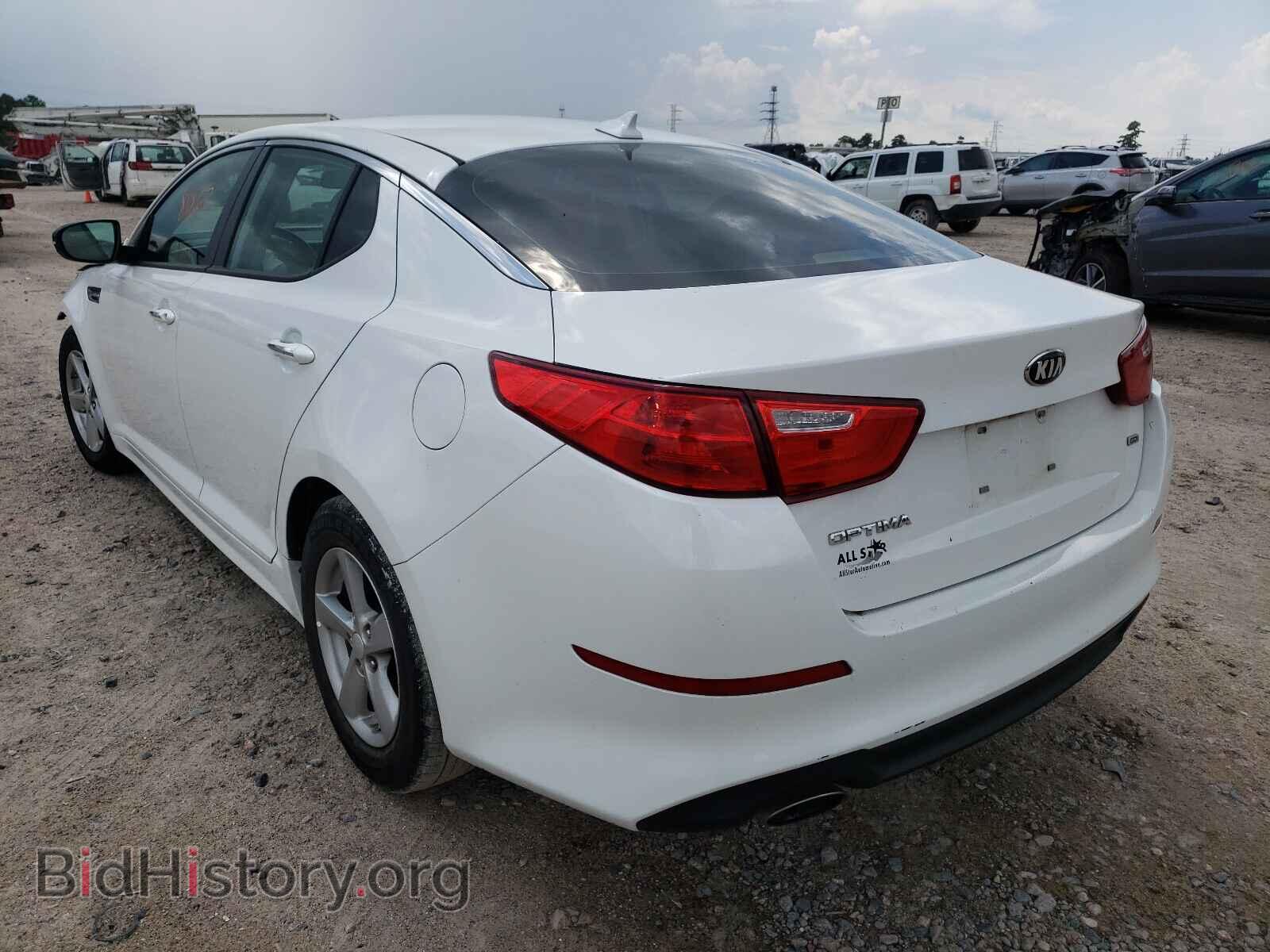 2015 KIA OPTIMA - VIN: 5XXGM4A74FG366055 - Photo 3