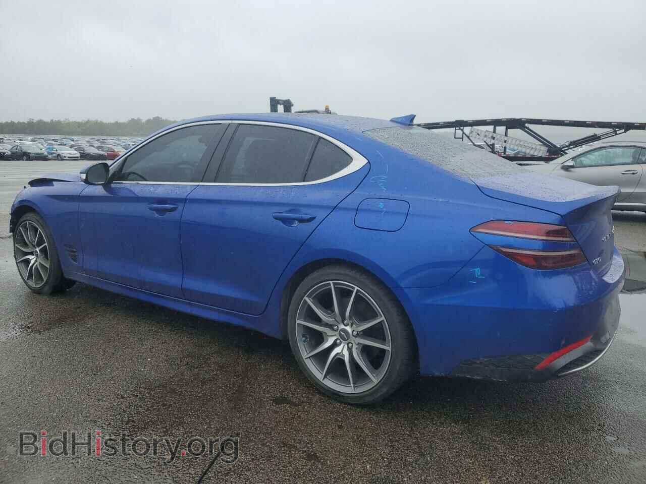2022 GENESIS G70 BASE - VIN: KMTG34TA2NU103388 - Фото 2
