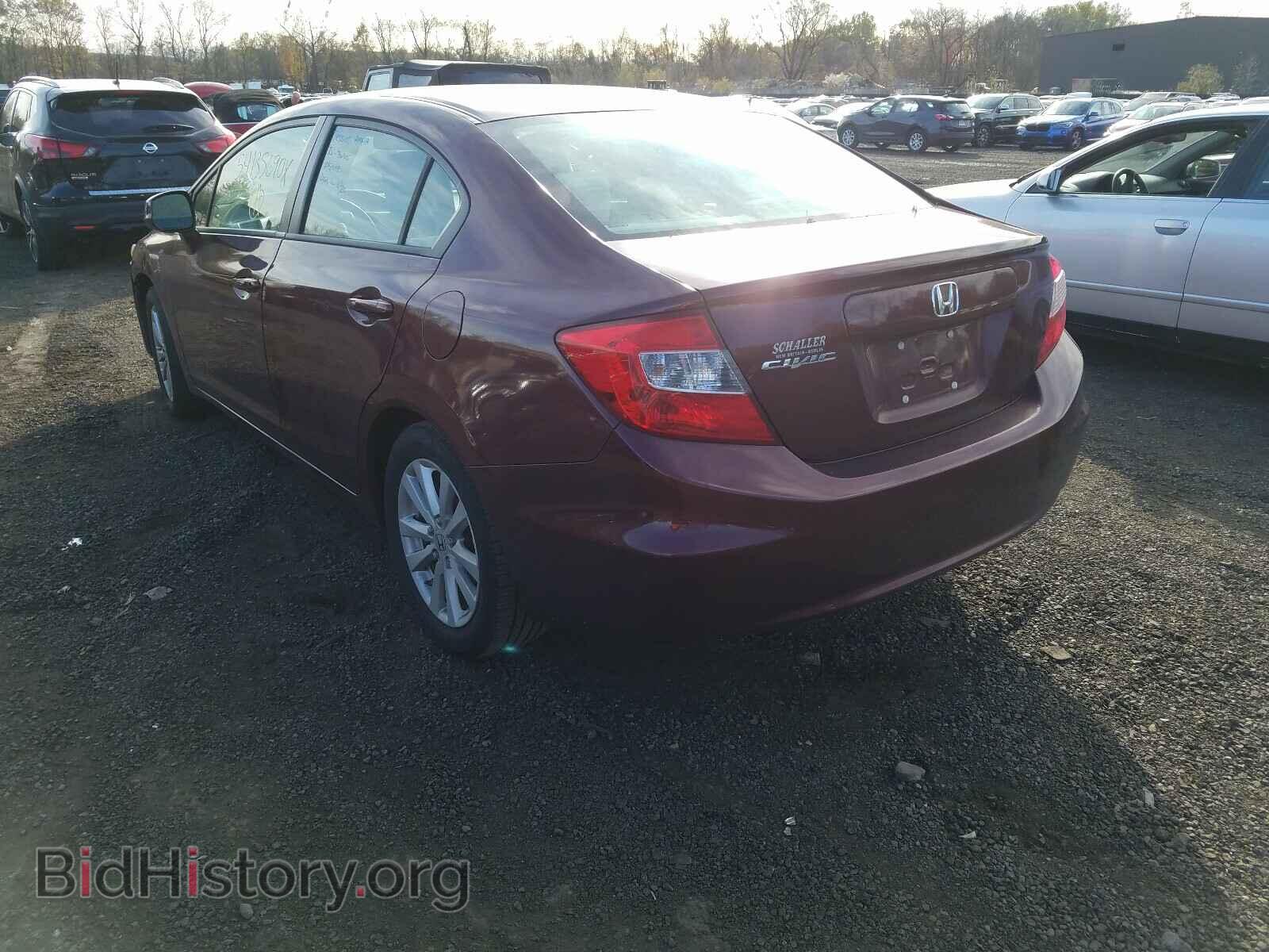 2012 HONDA CIVIC - VIN: 2HGFB2F8XCH590609 - Фото 3