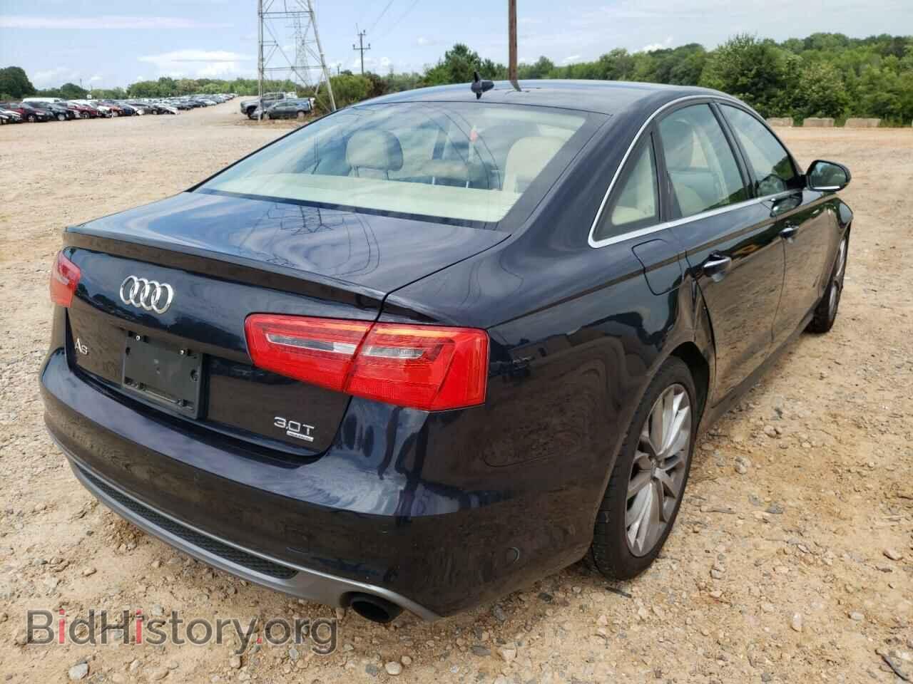 2013 AUDI A6 - VIN: WAUHGAFC4DN119875 - Фото 4
