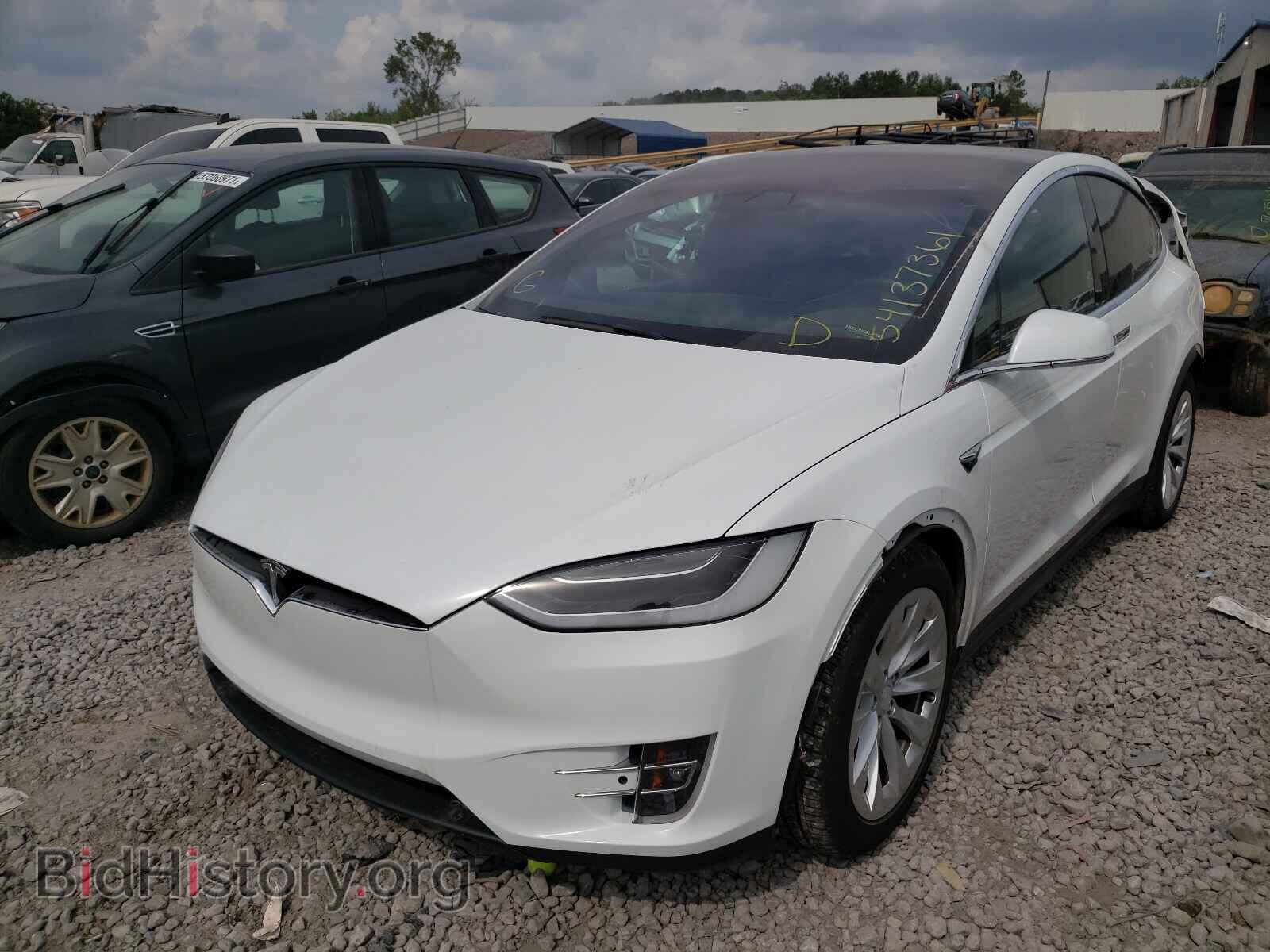 2017 TESLA MODEL X - VIN: 5YJXCBE40HF035910 - Фото 2