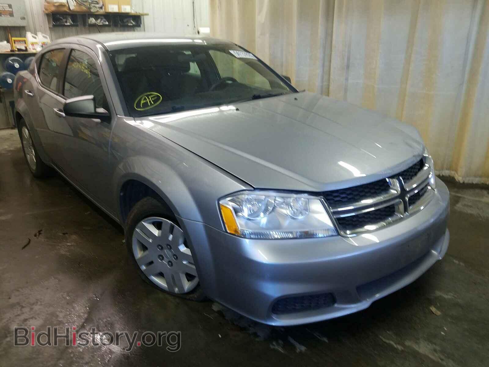 Фотография 1C3CDZAG0DN717755 - DODGE AVENGER 2013