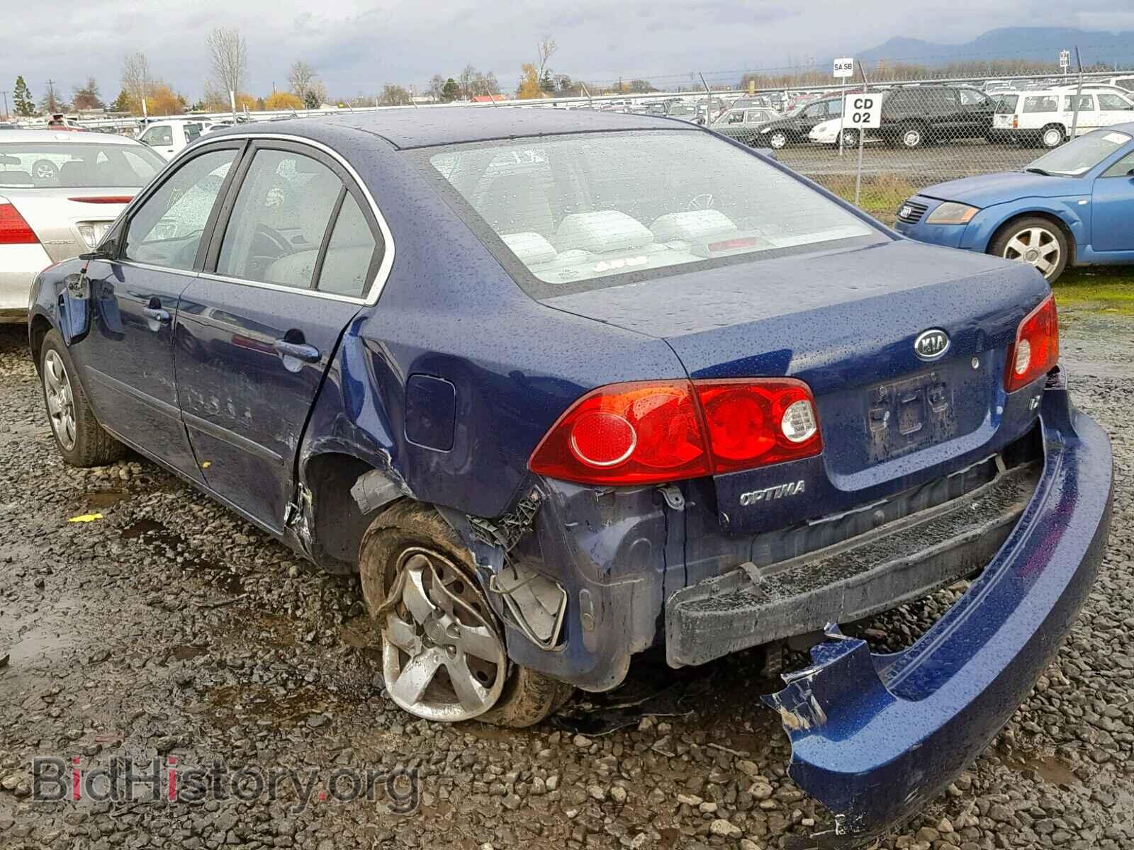 2007 KIA OPTIMA - VIN: KNAGE123075109145 - Фото 3