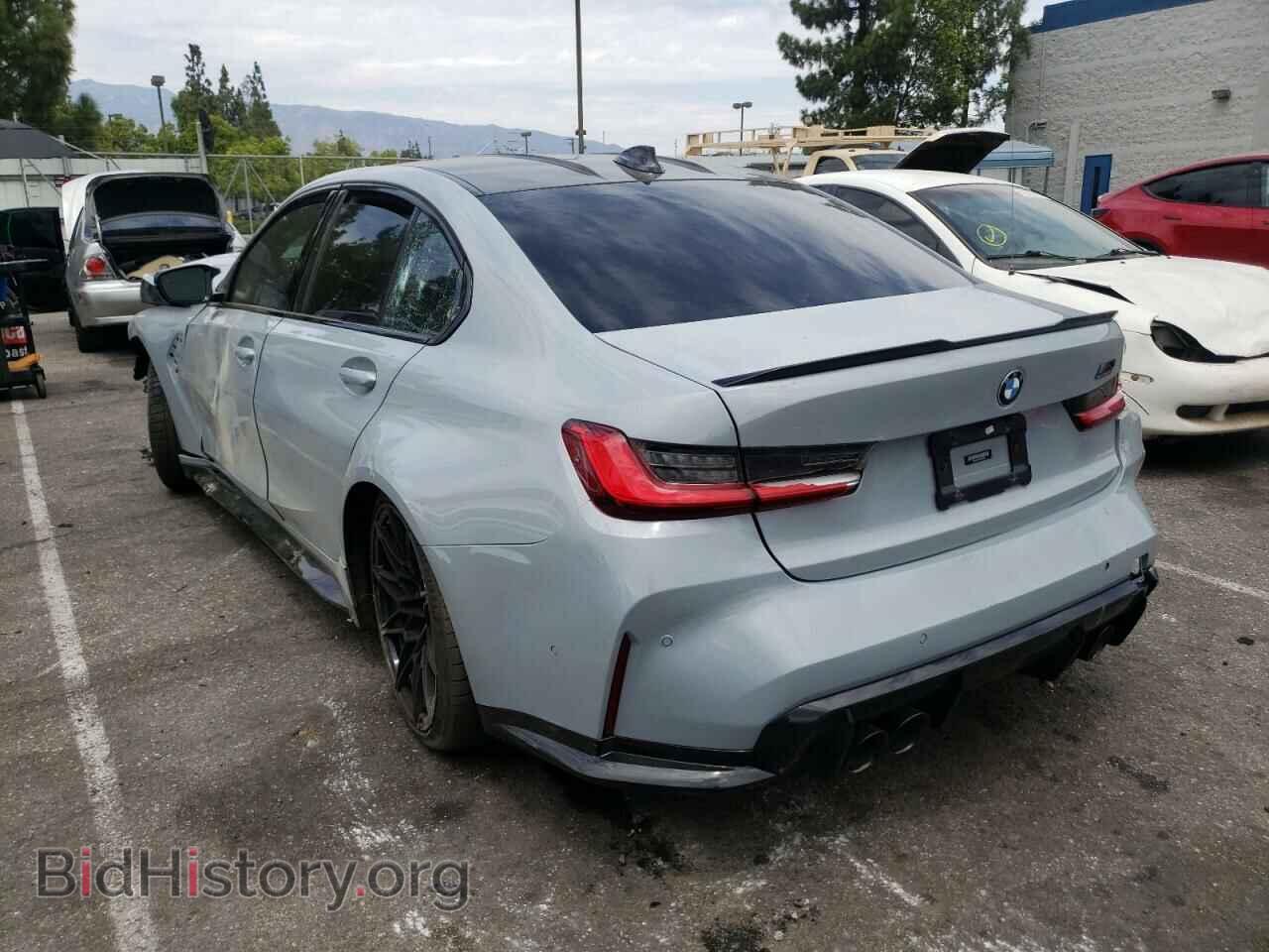 2021 BMW M3 - VIN: WBS33AY08MFK85993 - Фото 3