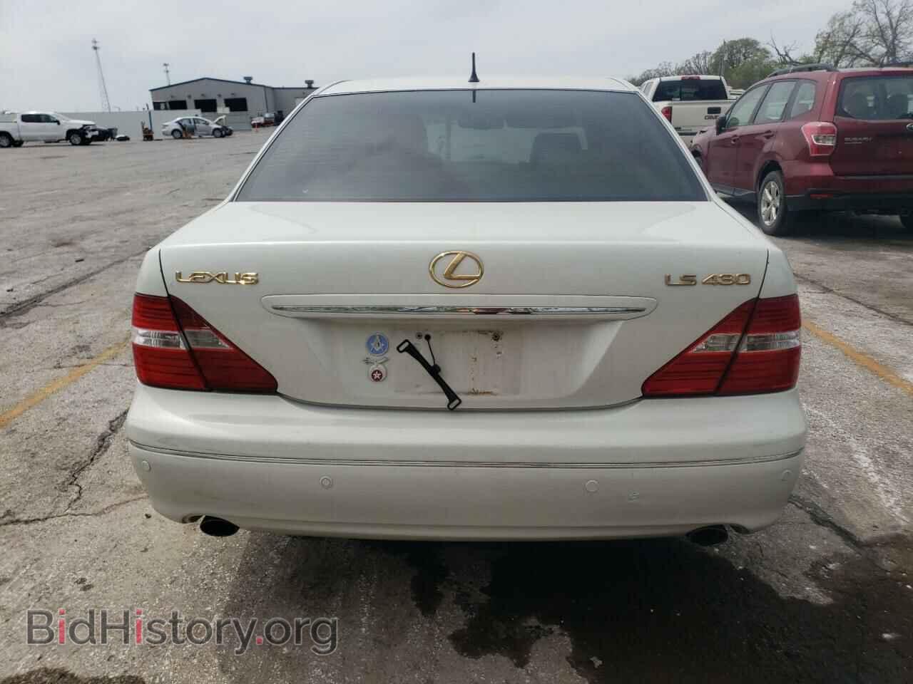 2005 LEXUS LS430 - VIN: JTHBN36F250182474 - Фото 6