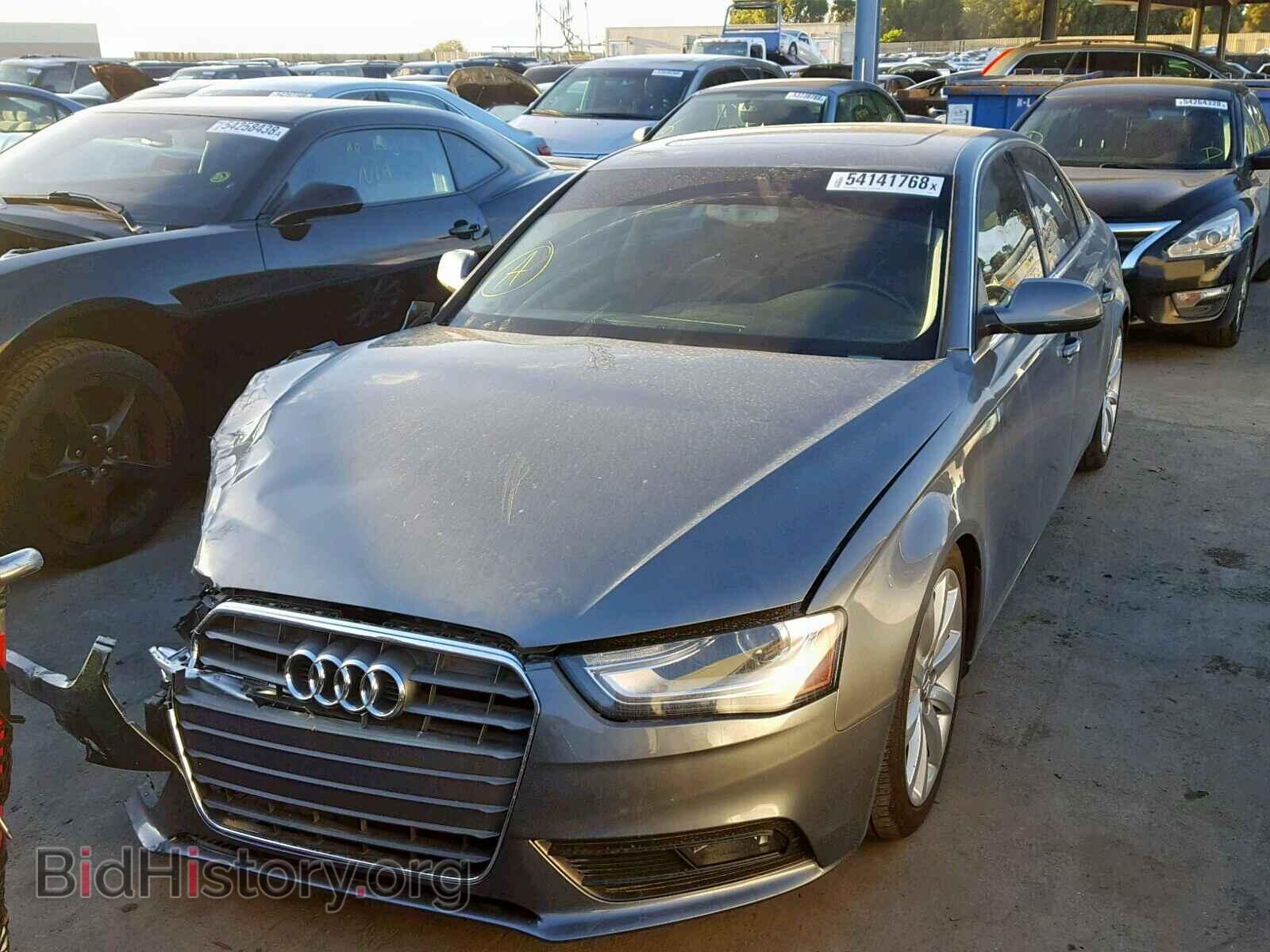 2013 AUDI A4 - VIN: WAUFFAFLXDN014218 - Фото 2