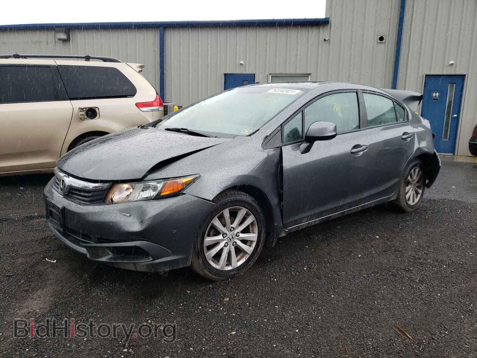 2012 HONDA CIVIC - VIN: 19XFB2F82CE108421 - Фото 2