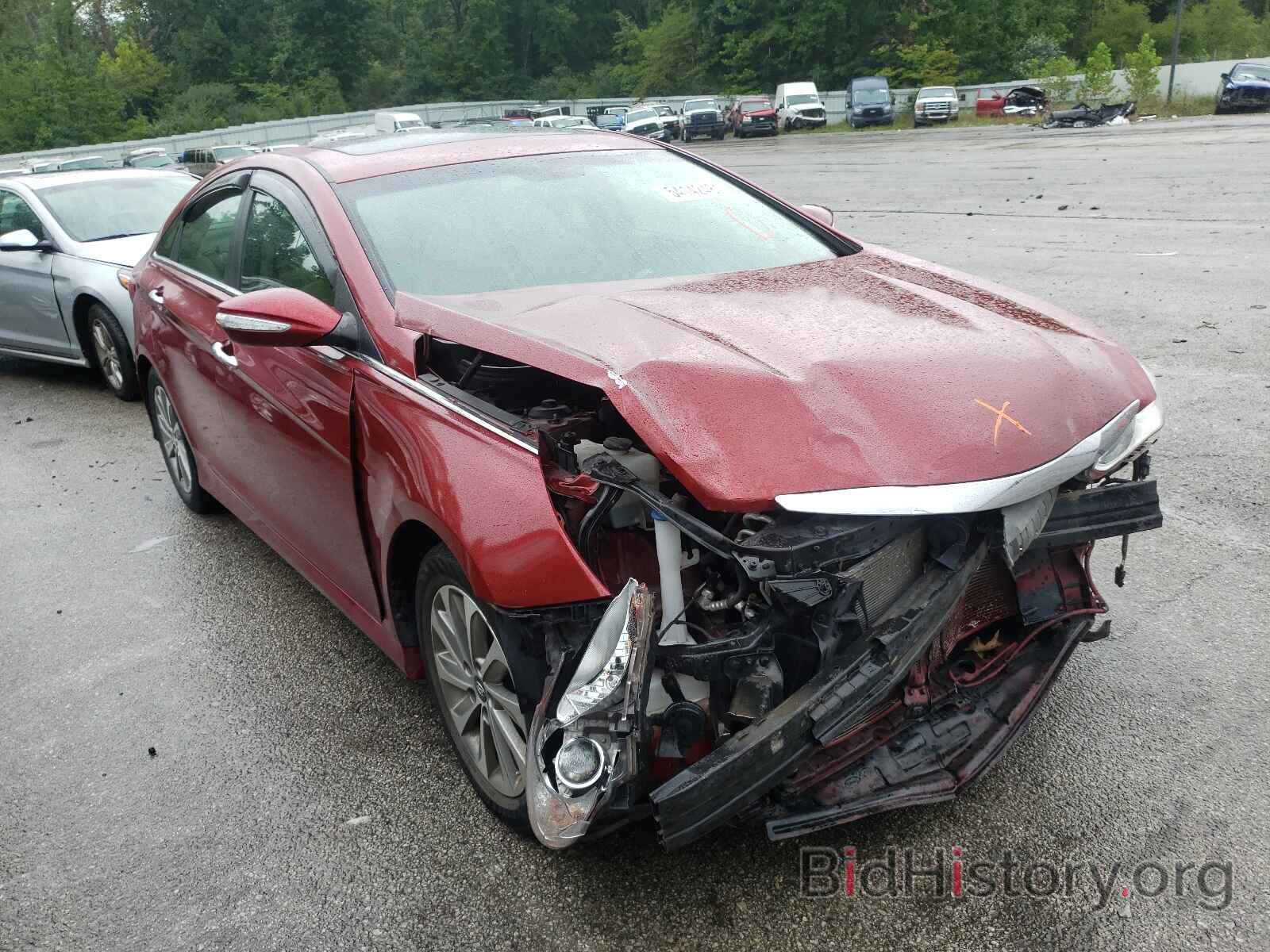 Photo 5NPEC4AC7EH893341 - HYUNDAI SONATA 2014