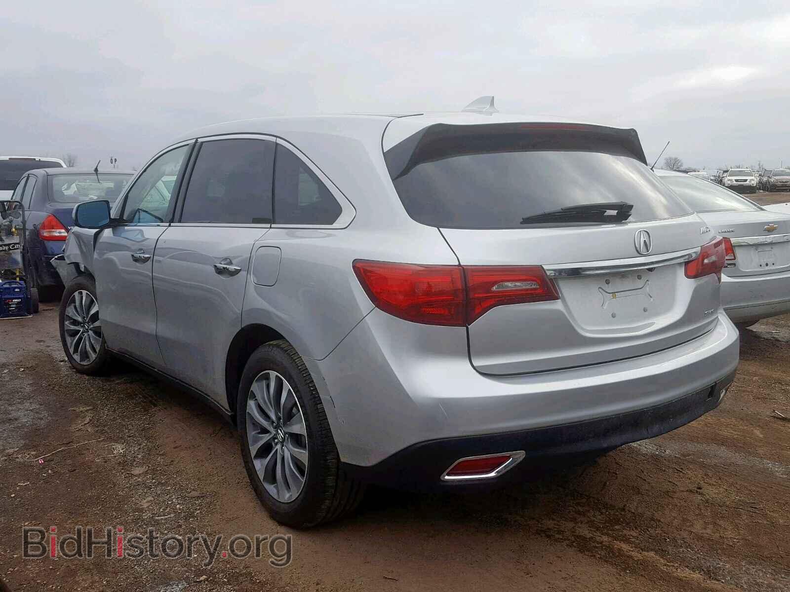 2015 ACURA MDX - VIN: 5FRYD4H44FB010187 - Фото 3