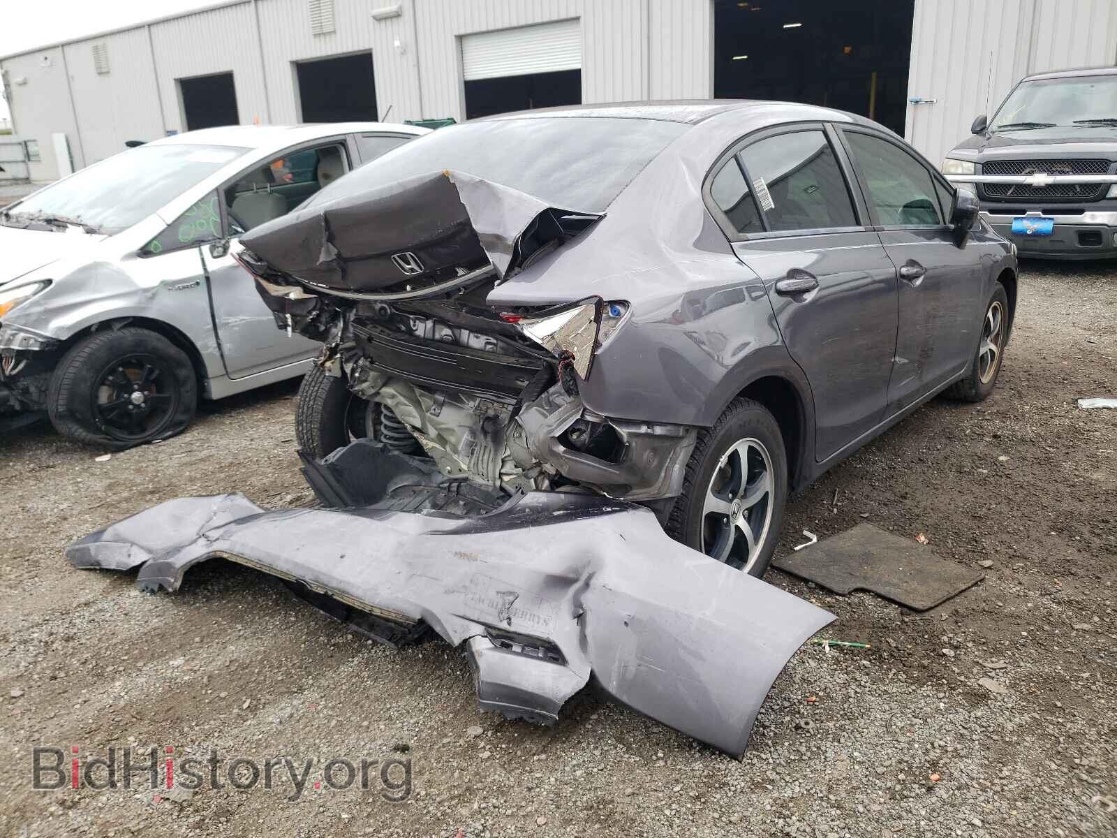 2015 HONDA CIVIC - VIN: 19XFB2F75FE042278 - Фото 4