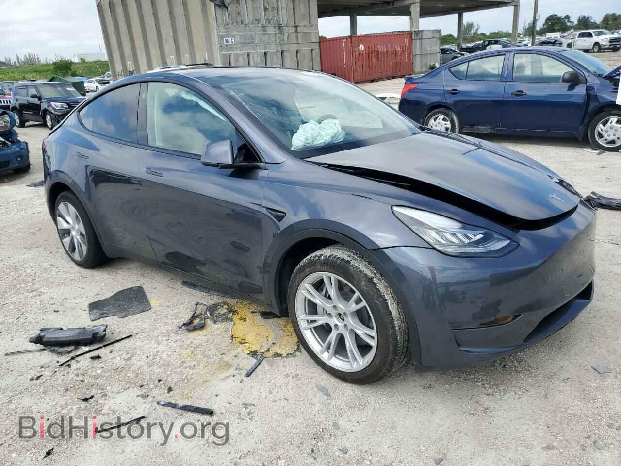2022 TESLA MODEL Y - VIN: 7SAYGDEE4NF464978 - Фото 4