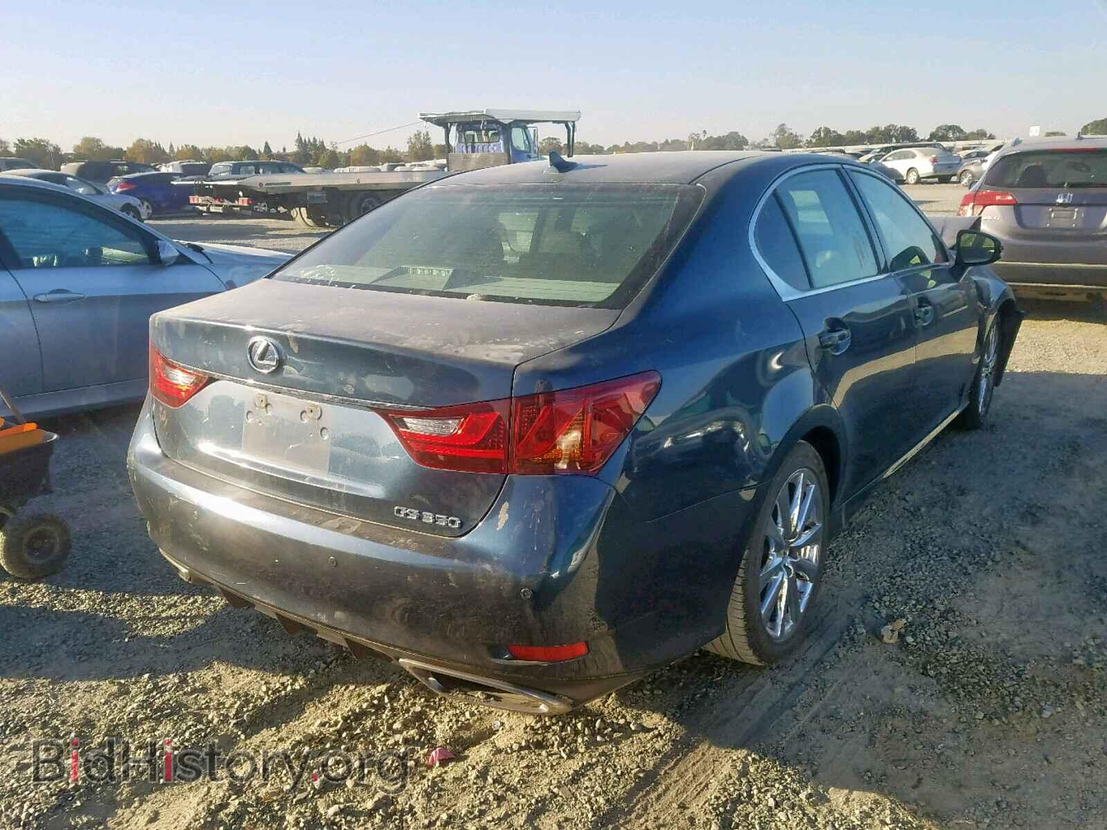 2013 LEXUS GS350 - VIN: JTHBE1BL4D5022209 - Фото 4