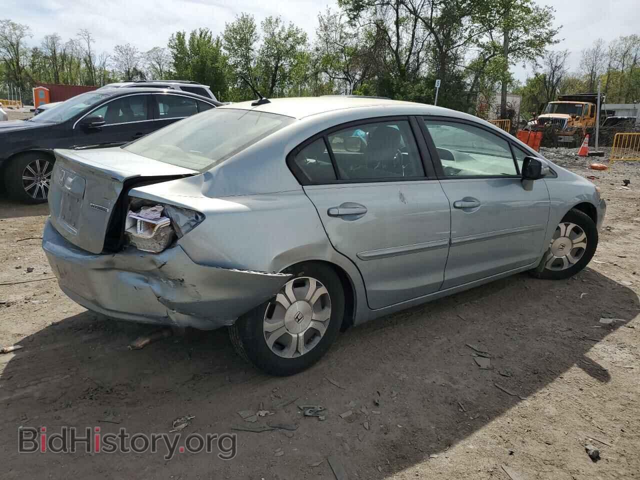 2012 HONDA CIVIC - VIN: JHMFB4F30CS002805 - Фото 3