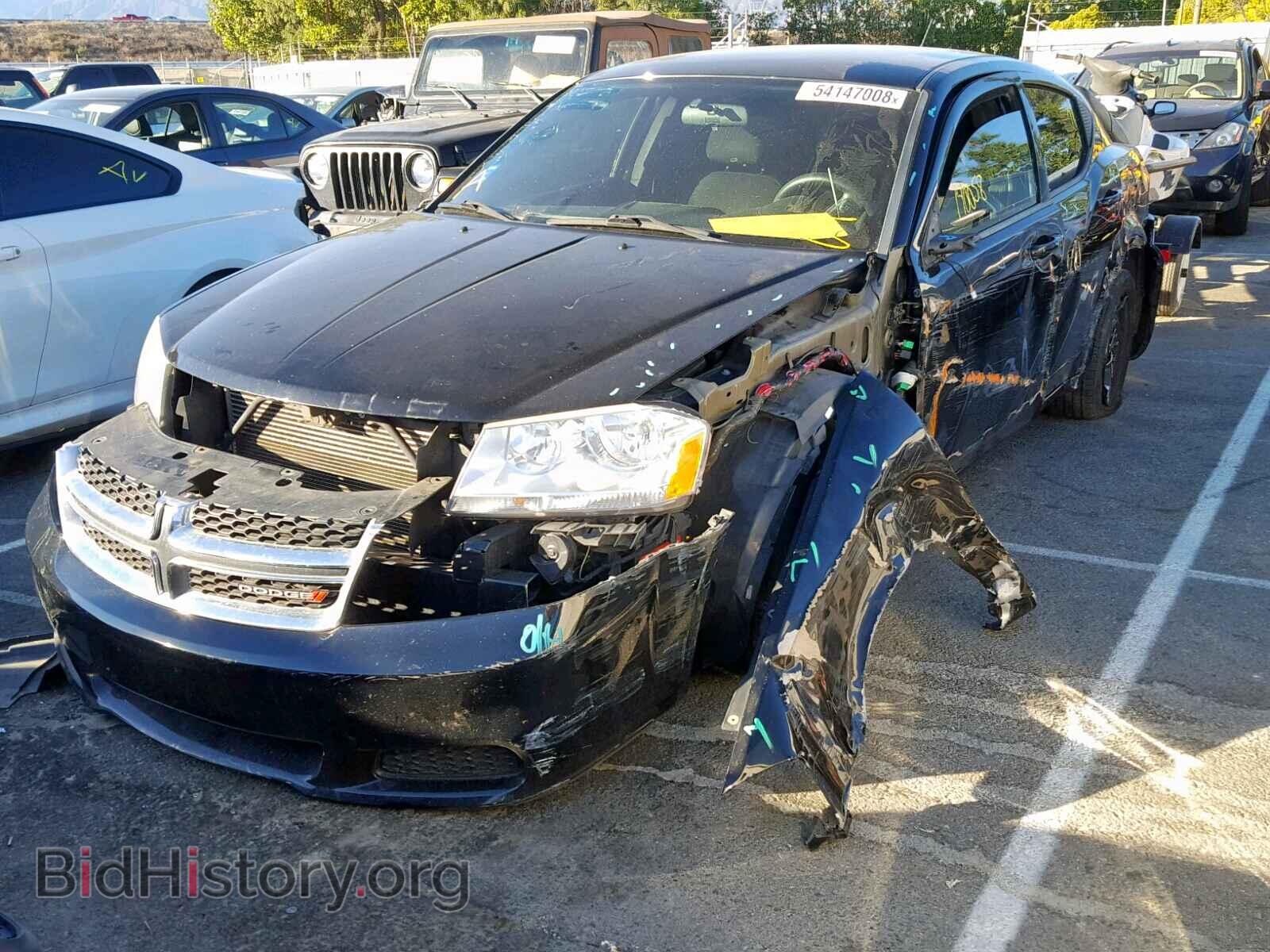 2012 DODGE AVENGER - VIN: 1C3CDZAB1CN220121 - Фото 2